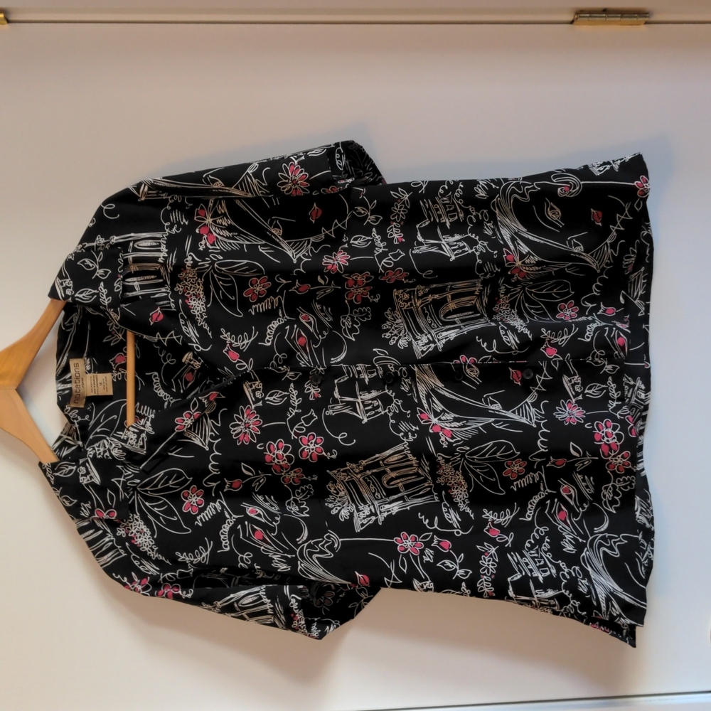 Notations Woman Button Up Blouse